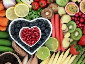 Here are several examples of very healthy food.